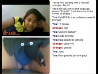 Compilación final tetona y panochita omegle, ei vrea vedea mea penis